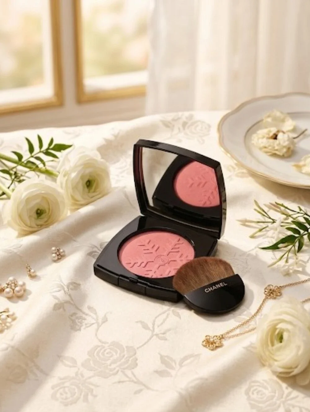 NEW~ CHANEL Les Beiges Healthy Winter Glow Blush - Rose Polaire🌹✨️